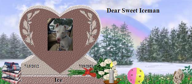 Ice's Rainbow Bridge Pet Loss Memorial Residency Image