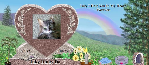 Inky Dinky Do's Rainbow Bridge Pet Loss Memorial Residency Image