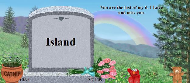 Island's Rainbow Bridge Pet Loss Memorial Residency Image