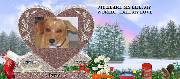 Izzie's Rainbow Bridge Pet Loss Memorial Residency Image