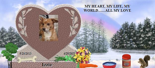 Izzie's Rainbow Bridge Pet Loss Memorial Residency Image