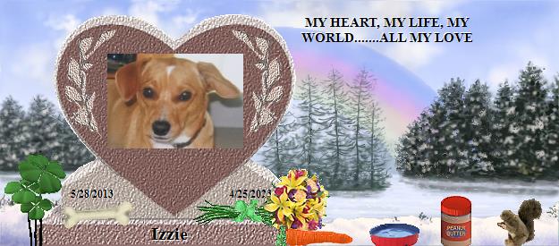 Izzie's Rainbow Bridge Pet Loss Memorial Residency Image