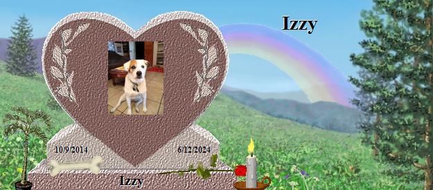 Izzy's Rainbow Bridge Pet Loss Memorial Residency Image