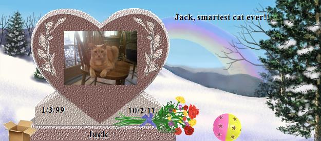 Jack's Rainbow Bridge Pet Loss Memorial Residency Image