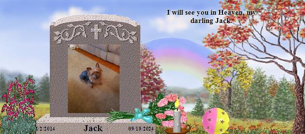 Jack's Rainbow Bridge Pet Loss Memorial Residency Image