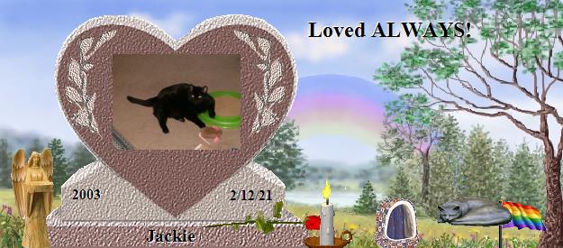 Jackie's Rainbow Bridge Pet Loss Memorial Residency Image