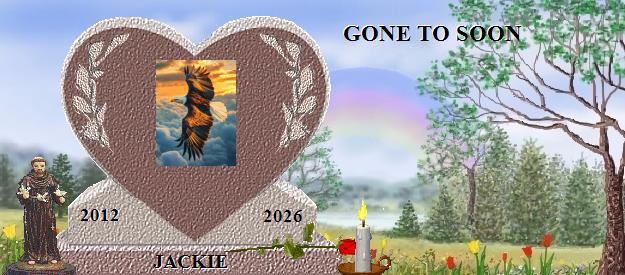 JACKIE's Rainbow Bridge Pet Loss Memorial Residency Image