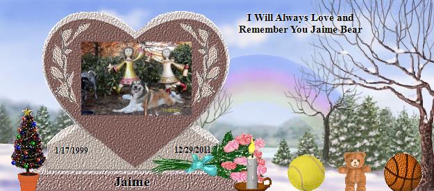 Jaime's Rainbow Bridge Pet Loss Memorial Residency Image