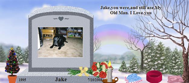 Jake's Rainbow Bridge Pet Loss Memorial Residency Image