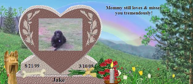 Jake's Rainbow Bridge Pet Loss Memorial Residency Image