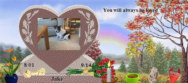 Jake's Rainbow Bridge Pet Loss Memorial Residency Image