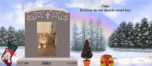 Jake's Rainbow Bridge Pet Loss Memorial Residency Image