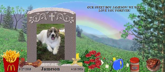 Jameson's Rainbow Bridge Pet Loss Memorial Residency Image