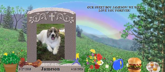 Jameson's Rainbow Bridge Pet Loss Memorial Residency Image