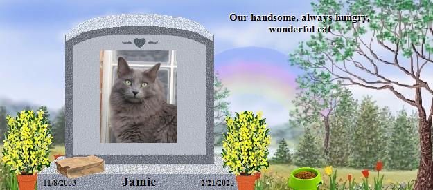 Jamie's Rainbow Bridge Pet Loss Memorial Residency Image