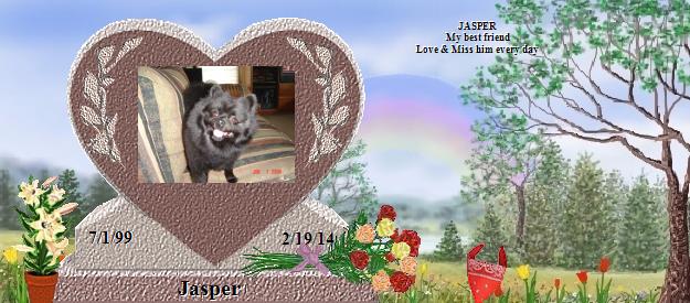 Jasper's Rainbow Bridge Pet Loss Memorial Residency Image