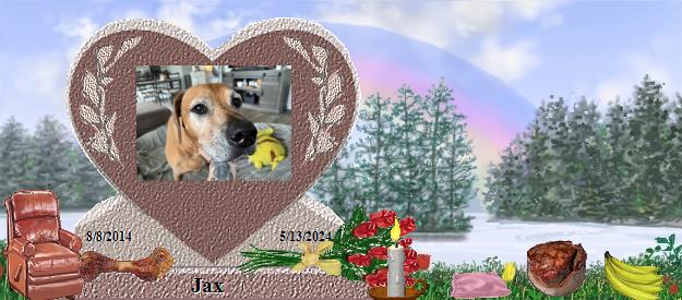 Jax's Rainbow Bridge Pet Loss Memorial Residency Image