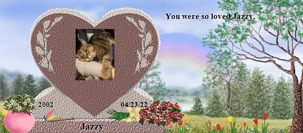 Jazzy's Rainbow Bridge Pet Loss Memorial Residency Image