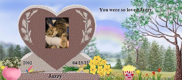 Jazzy's Rainbow Bridge Pet Loss Memorial Residency Image