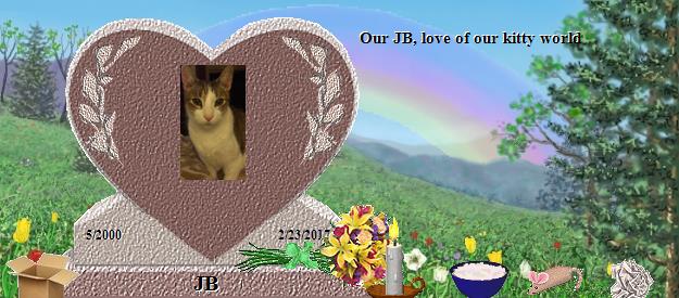 JB's Rainbow Bridge Pet Loss Memorial Residency Image