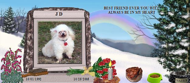 J D's Rainbow Bridge Pet Loss Memorial Residency Image