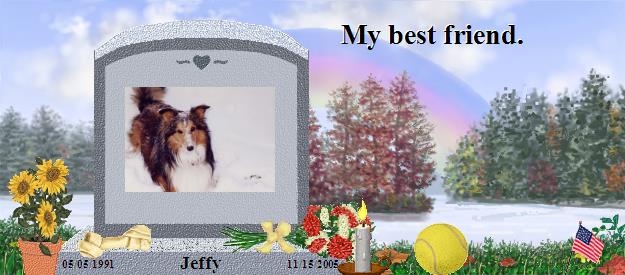 Jeffy's Rainbow Bridge Pet Loss Memorial Residency Image