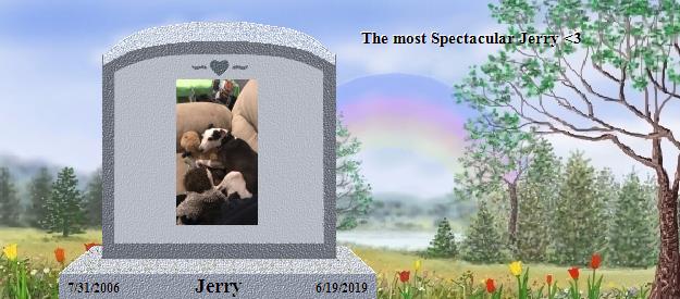 Jerry's Rainbow Bridge Pet Loss Memorial Residency Image