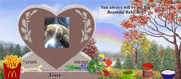 Jesse's Rainbow Bridge Pet Loss Memorial Residency Image