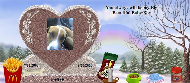 Jesse's Rainbow Bridge Pet Loss Memorial Residency Image