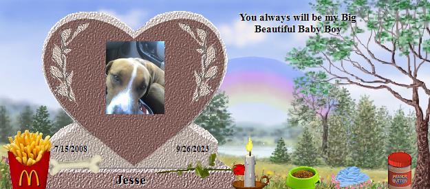 Jesse's Rainbow Bridge Pet Loss Memorial Residency Image