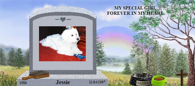Jessie's Rainbow Bridge Pet Loss Memorial Residency Image