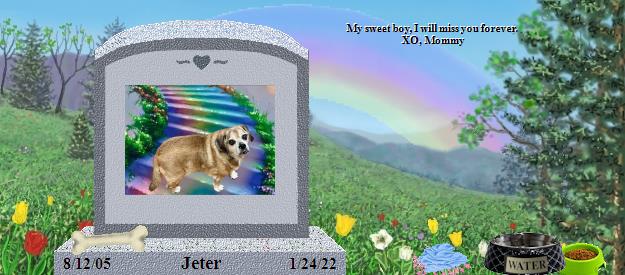 Jeter's Rainbow Bridge Pet Loss Memorial Residency Image