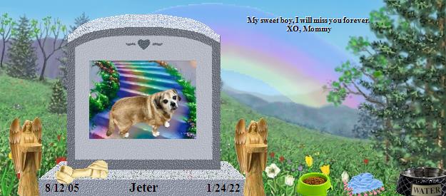 Jeter's Rainbow Bridge Pet Loss Memorial Residency Image