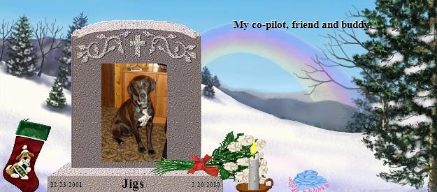 Jigs's Rainbow Bridge Pet Loss Memorial Residency Image