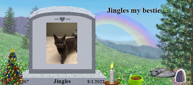 Jingles's Rainbow Bridge Pet Loss Memorial Residency Image