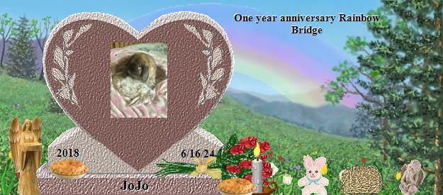 JoJo's Rainbow Bridge Pet Loss Memorial Residency Image