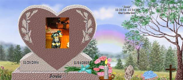 Josie's Rainbow Bridge Pet Loss Memorial Residency Image