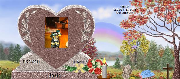 Josie's Rainbow Bridge Pet Loss Memorial Residency Image