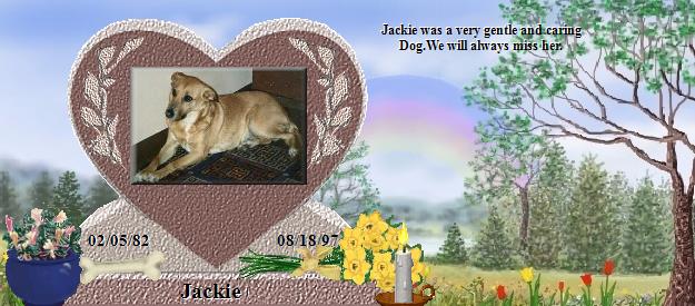 Jackie's Rainbow Bridge Pet Loss Memorial Residency Image