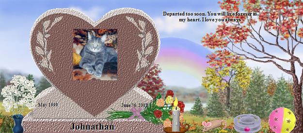 Johnathan's Rainbow Bridge Pet Loss Memorial Residency Image