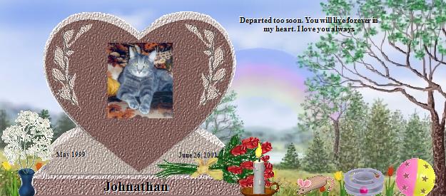 Johnathan's Rainbow Bridge Pet Loss Memorial Residency Image