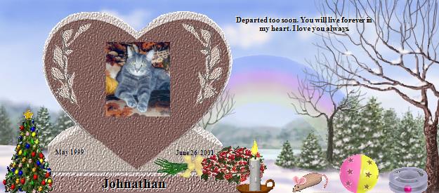 Johnathan's Rainbow Bridge Pet Loss Memorial Residency Image
