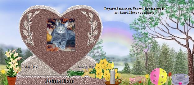 Johnathan's Rainbow Bridge Pet Loss Memorial Residency Image