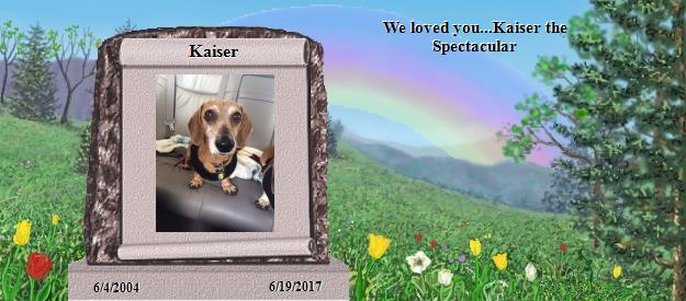 Kaiser's Rainbow Bridge Pet Loss Memorial Residency Image