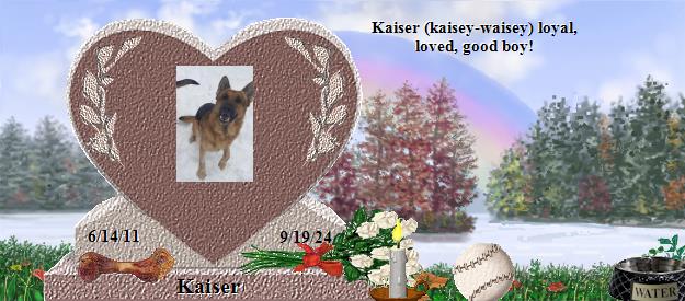 Kaiser's Rainbow Bridge Pet Loss Memorial Residency Image