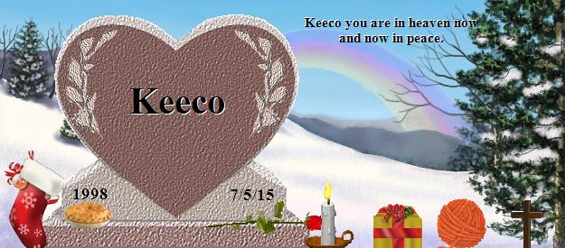 Keeco's Rainbow Bridge Pet Loss Memorial Residency Image