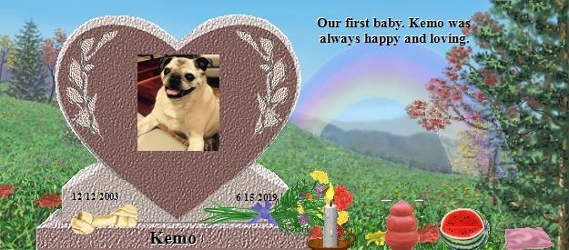 Kemo's Rainbow Bridge Pet Loss Memorial Residency Image