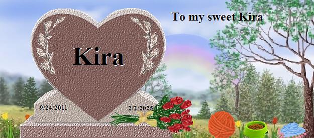 Kira's Rainbow Bridge Pet Loss Memorial Residency Image