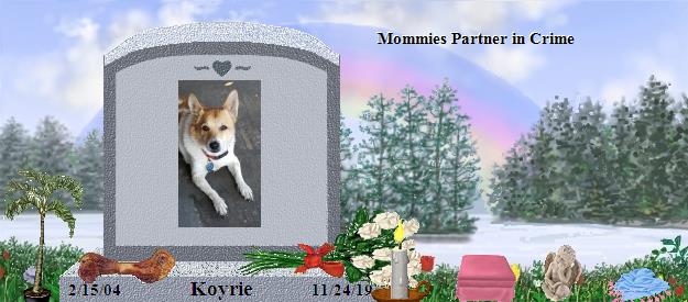 Koyrie's Rainbow Bridge Pet Loss Memorial Residency Image