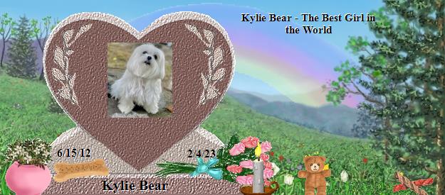 Kylie Bear's Rainbow Bridge Pet Loss Memorial Residency Image